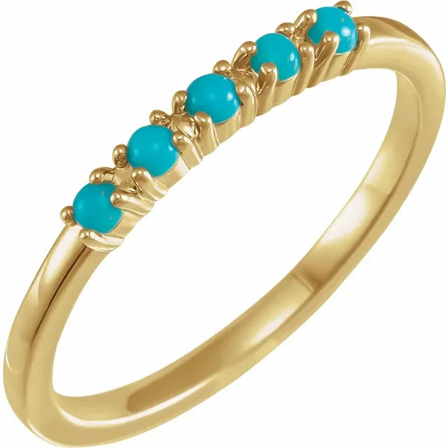 Bessie Turquoise Bar Ring