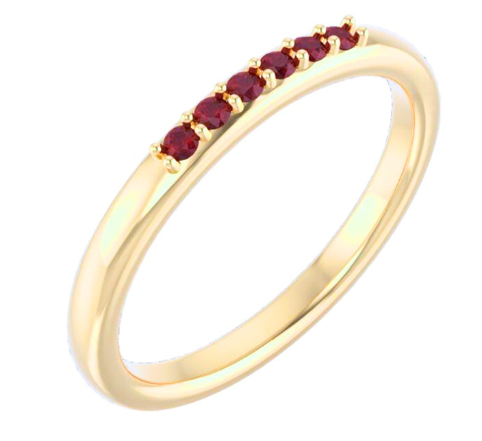 Core Value Garnet Ring