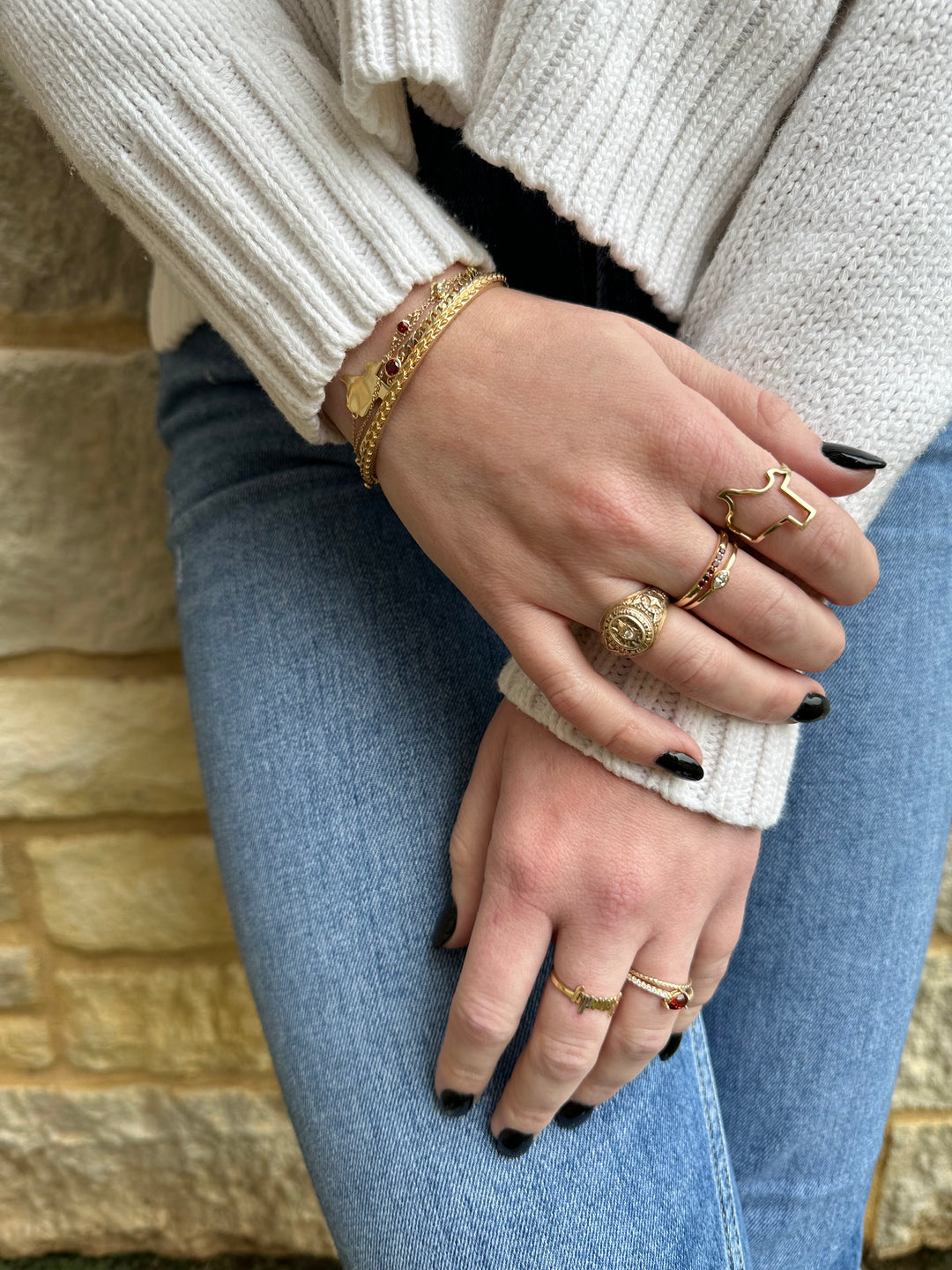 Core Value Garnet Ring