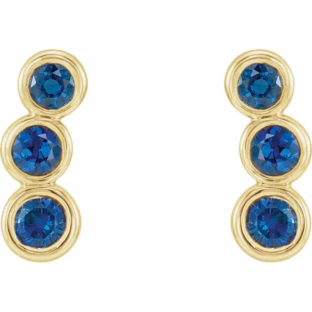 Three Strikes Earrings