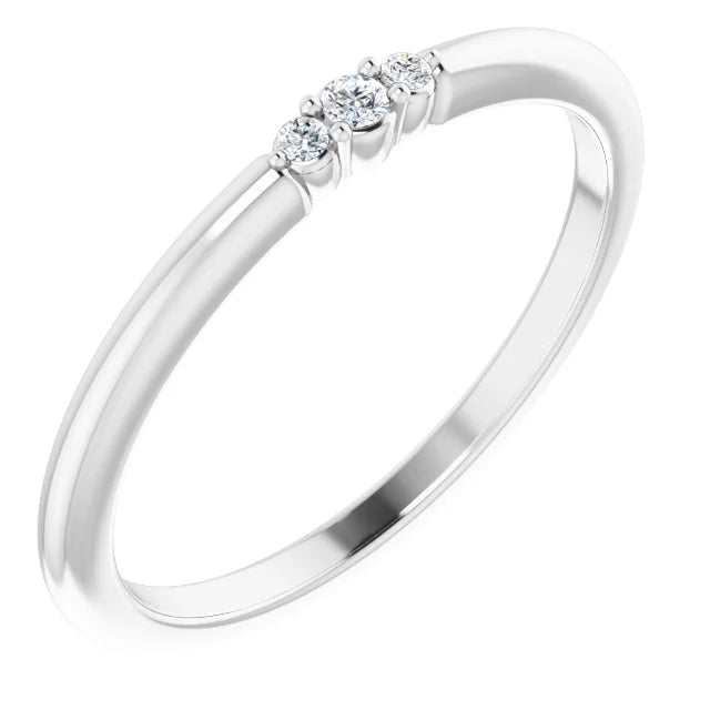 Three-Stone Diamond Ring