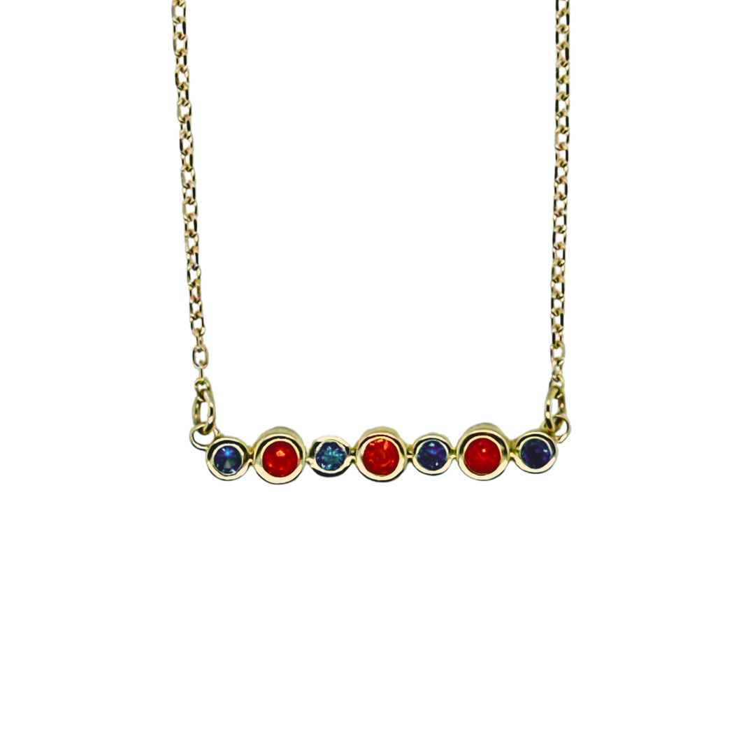Seventh Inning Stretch Stros Necklace
