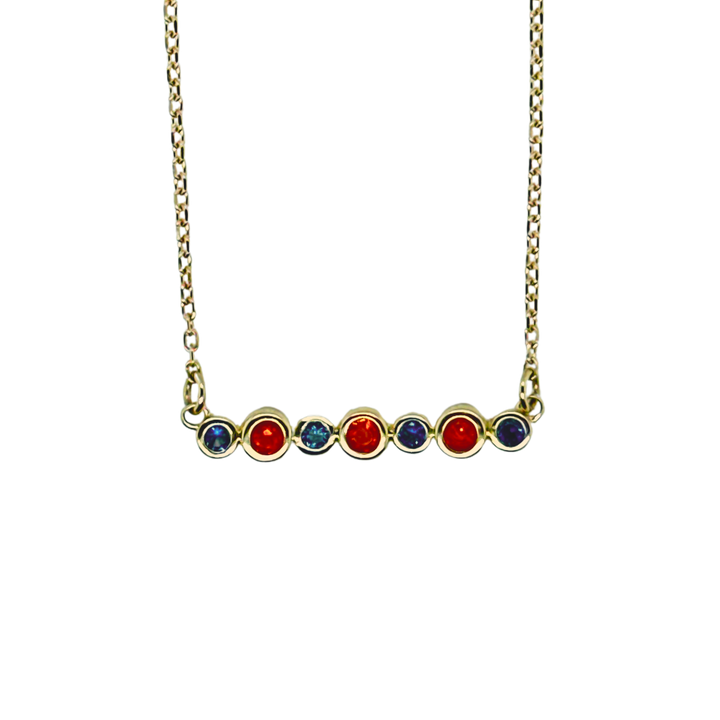 Seventh Inning Stretch Stros Necklace